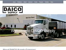 Tablet Screenshot of daicosupply.com